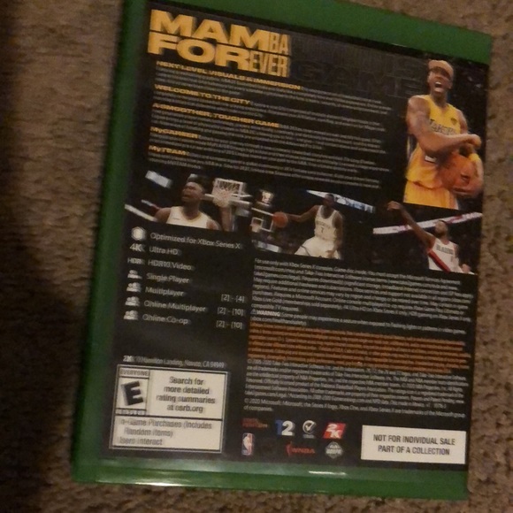 NBA 2k21 next gen mamba version brand news - Picture 2 of 4